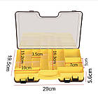 Рибальська коробка для зберігання приманок зі змінними осередками, двостороння, фото 5