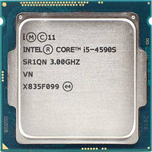 Процесор Intel i5-4590S, 3.00-3.70GHz 65W LGA1150 бв