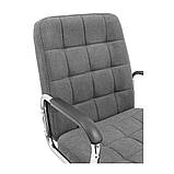 Офісне крісло Брукс Richman у тканині темно-сірого кольору, фото 7