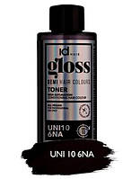 Деміперманентна фарба для волосся Id Hair Gloss 6NA 6/01 натурально попелястий 75 мл