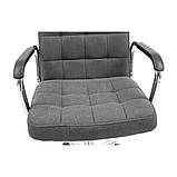 Офісне крісло Брукс Richman темно-сіре, фото 8