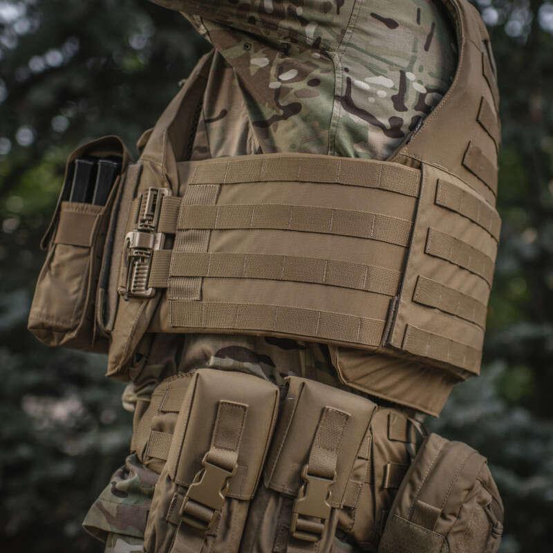 Плитоноска M-TAC STURM, плитоноска для военных камуфляж из Cordura 500D с креплениями MOLLE - фото 4 - id-p2083661221