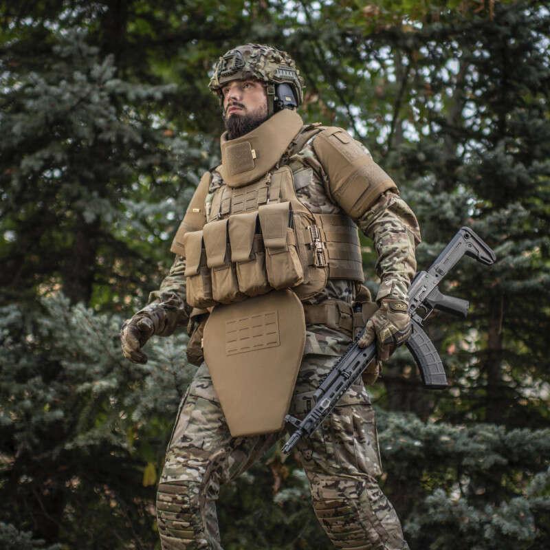 Плитоноска M-TAC STURM, плитоноска для военных камуфляж из Cordura 500D с креплениями MOLLE - фото 9 - id-p2083661221