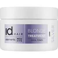 Маска для осветленных волос и блонда Id Hair Elements Xclusive Blonde Silver Treatment 200 мл