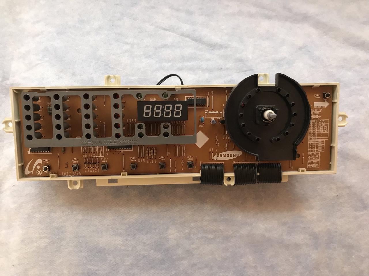Плата управления (Модуль) стиральной машины Samsung DC41-00035A б/у (ID ...