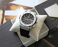 Наручные часы Hublot Big Bang black&silver высокое качество