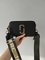 Marc Jacobs Black Gold 20x12x7 женские сумочки и клатчи высокое качество