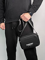 Burberry Paddy Bag in Black 22 х 15 х 8 см Мужские сумки и барсетки высокое качество