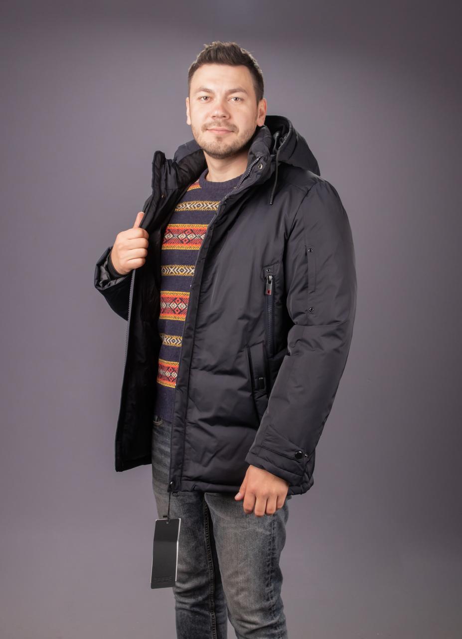 Куртка зимова BBB Vicont чоловіча 48-58 арт.1693, Синій,5XL, 58, фото 1