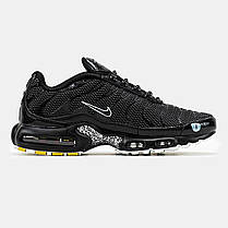 Чоловічі Кросівки Nike Air Max TN Plus Snake Black White / Найк Аїр Макс ТН Плюс Снейк Чорні з Білим, фото 3