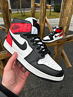 Мужские кроссовки Nike Air Jordan 1, мужские модные кожаные кроссовки, мужские цветные кроссовки Аир Джордан