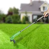 Бездротова газонокосарка Zip Trim. Газонокосарка Zip Trim. Тример для трави на батарейках, фото 3