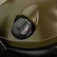 Професійні захисні навушники + кріплення чебурашки олива высокое качество