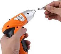 Электроотвертка Tools Tuoye Cordless Screw мини шуруповерт с 4 битами