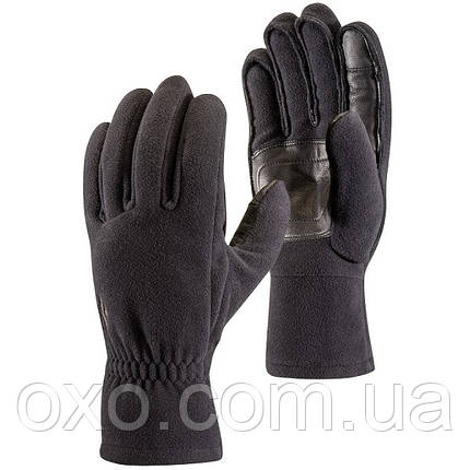 Перчатки мужские Black Diamond MidWeight Windbloc Fleece Gloves, XL (Black), фото 2