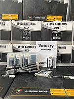 Акумулятор VECUKTY CR123A Батарея з USB Li-ion 3.7 V 800 mAh 2.96 Wh + кабель для заряджання