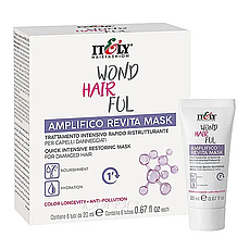 Експрес-маска для інтенсивного відновлення Itely Hairfashion Wondhairful Amplifico Revita Mask 20 мл