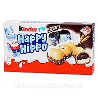 Батончики Кіндер Happy Hippo з какао