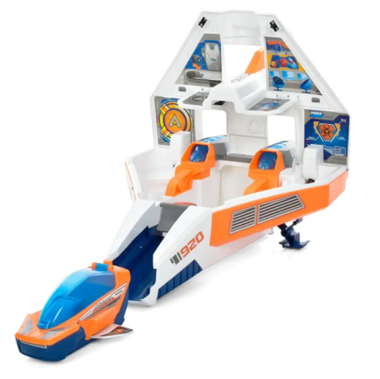 Дитячий ігровий набір Космічний шатл GB0035 Іграшковий шатл звукові та світлові ефекти, фото 1