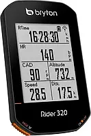 Велокомпьютер BRYTON RIDER 320T GPS72+ датчик каденса и пульса