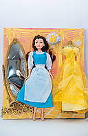 Кукла Принцесса Диснея со Сменной Одеждой и Зеркалом Оригинал || Original Disney Белль || FavGoods