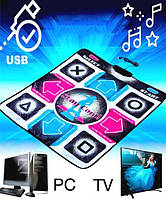 Танцювальний килимок USB X-TREME Dance PAD Platinum (під'єднання до комп'ютера та ТБ)