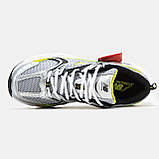 Чоловічі кросівки New Balance 530 White Silver Yellow Black, кросівки нью беленс 530 ню беланс NB 530 нб, фото 7