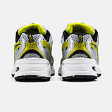 Чоловічі кросівки New Balance 530 White Silver Yellow Black, кросівки нью беленс 530 ню беланс NB 530 нб, фото 6
