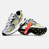 Чоловічі кросівки New Balance 530 White Silver Yellow Black, кросівки нью беленс 530 ню беланс NB 530 нб, фото 5