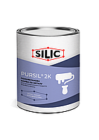 Полиуретановая краска для металла Pursil 2K (1кг) Силик матовая серый 7024 матовый