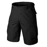 Шорти Helikon-Tex® BDU Shorts - PolyCotton Ripstop - Black 2XL