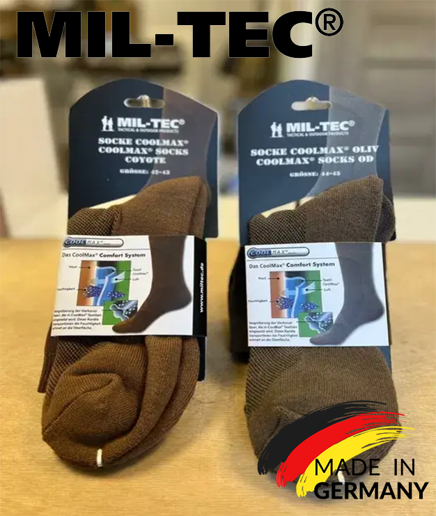 Шкарпетки трекінгові MIL-TEC OD 13012001
