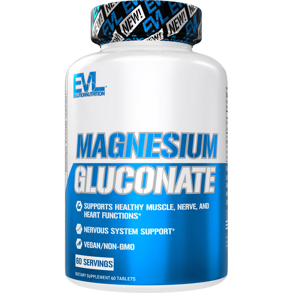 Magnesium Gluconate, 60 Tablets, фото 1