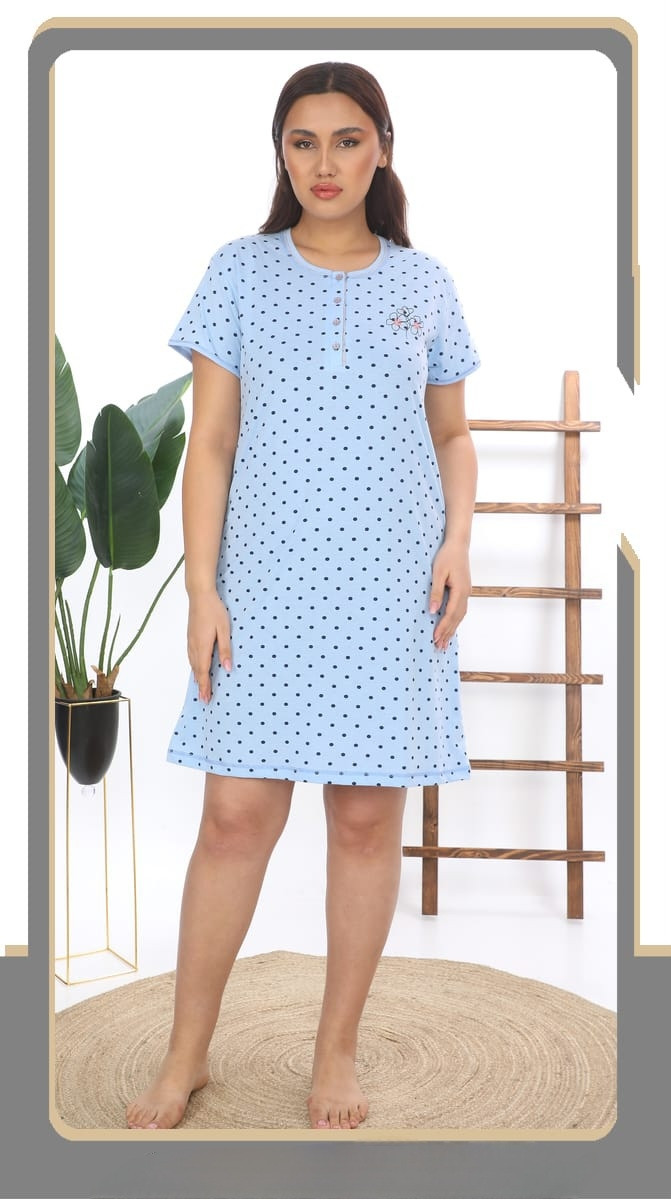 Жіночі сорочки бавовняні  великих розмірів., фото 1