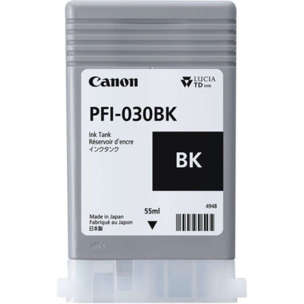 Картридж Canon PFI-030BK для TM-240, TM-340, TA-20 і TA-30, Black, 55 мл