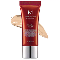 Матирующий ББ Крем №23 MISSHA M Perfect Cover BB Cream SPF42PA 20 мл Натуральный беж до: 07.06.2024