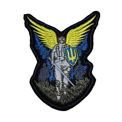 Шеврон Янгол охоронець на ліпучці/ Нашивка