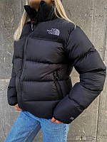 Куртка жіноча The North Face чорна Зе Норт Фейс зимовий пуховик унісекс bhs