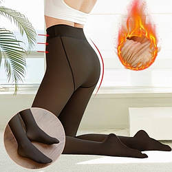 Колготки теплі жіночі з хутра