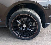 Флиппер резинка для защити литых дисков колес GLZ Motors R18, комплект 4 шт, хуппер коричневый