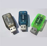 Зовнішня usb sound card юсб звукова аудіокарта