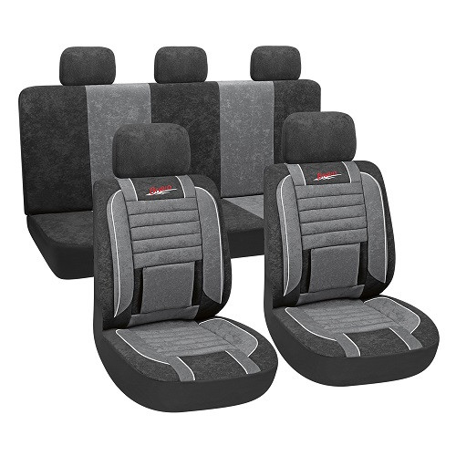 Авточохли Milex Bravo сірі AG-B88724