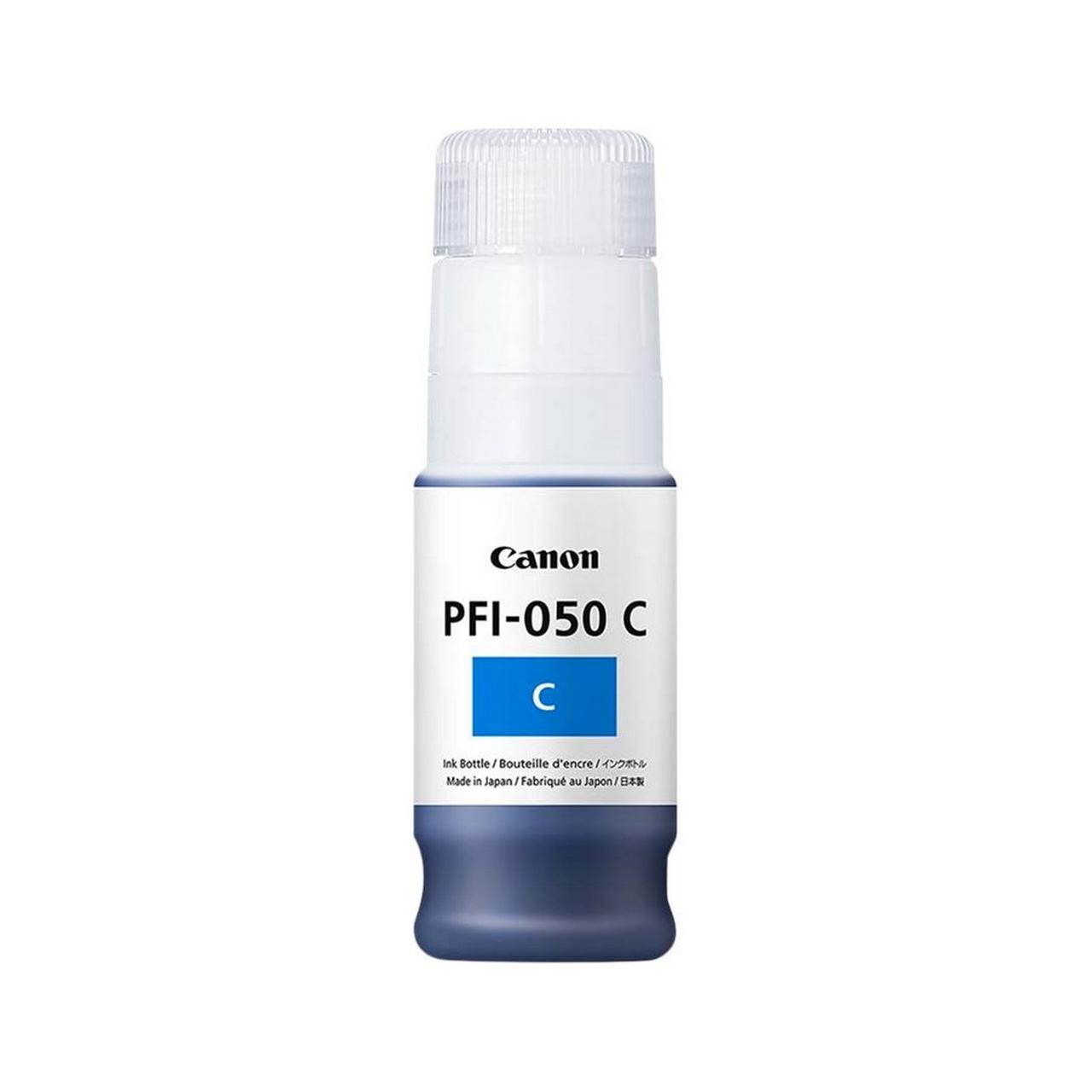Контейнер с чернилами Canon PFI-050C для TС-20, TС-20M, Cyan, 70 мл
