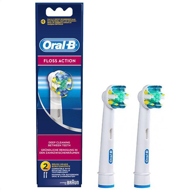 Насадки для зубной щетки ORAL-B floss action 2 шт. - фото 1 - id-p2083743736