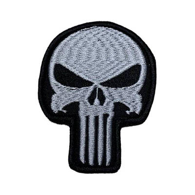 Шеврон ліпучці Каратель/ Нашивка Punisher