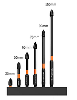 Набір ударних магнітних Біт PH2 50 мм 5 шт.