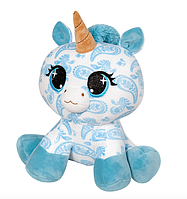 М'яка іграшка Єдиноріг Марсель блакитний, 25 см