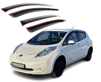 Дефлектори окон (Ветровики) Nissan Leaf 2010-2017 (скотч) AV-Tuning