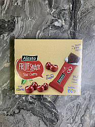 Фруктовий батончик Alesto Fruitsnack Sour Cherry вишня без цукру 150 грм