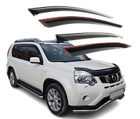 Дефлектори окон (Ветровики) Nissan X-Trail (T31) 2007-2014 (скотч) AV-Tuning Харьков